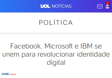 Facebook, Microsoft e IBM se unem para revolucionar identidade digital
