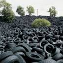 Utilização de pneus como telhas