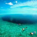 O buraco azul no mar de Belize