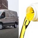 Ford apresenta Van que roda com combustível de óleo de cozinha usado