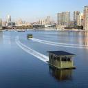 Londres lança incrível táxi aquático feito de bambu e movido a energia solar