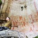 Arte rupestre descoberta na Amazônia mostra humanos com animais da Era do Gelo
