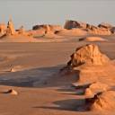 Deserto de Lut, a região mais abrasadora do planeta, registra temperaturas que superam os 50 graus Celsius
