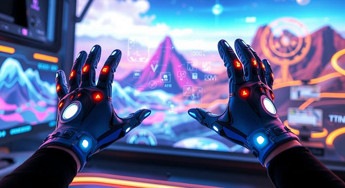 A Revolução das Luvas de Dados: O Futuro da Realidade Virtual na Palma das Suas Mãos