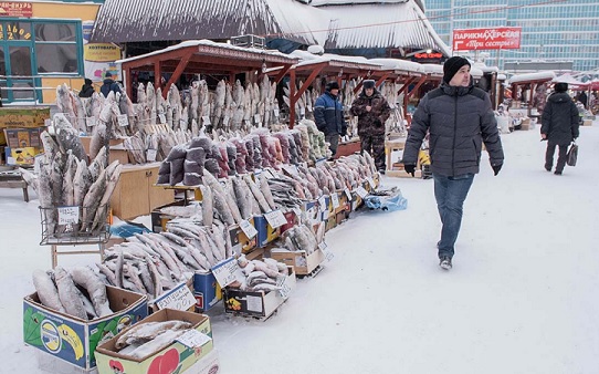 Yakutsk no dia a dia