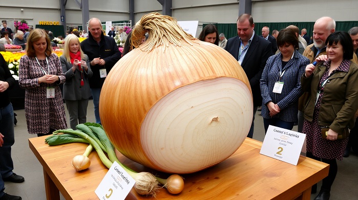 Cebola de 8,97kg: Um Feito Inacreditável na Jardinagem!