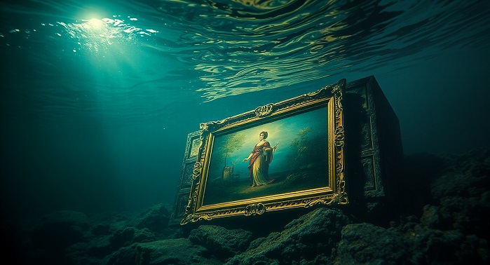 A História Oculta da Pintura Perdida no Titanic