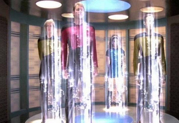 Star trek teletransporte