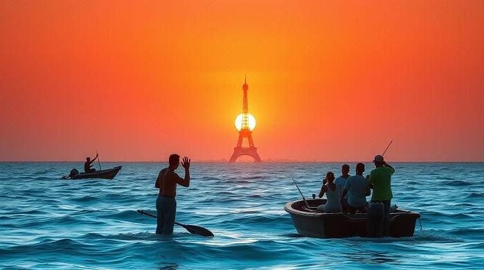 O Dia em Que a Torre Eiffel Brilhou no Céu do Brasil!