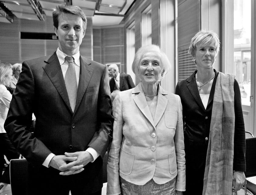 Familia rica alema Stefan Susanne e Johanna Quandt
