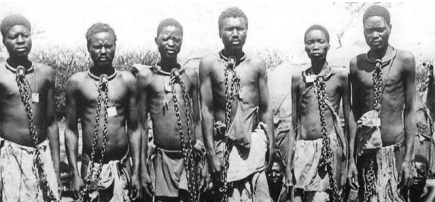 Massacre alemão namíbia escravos
