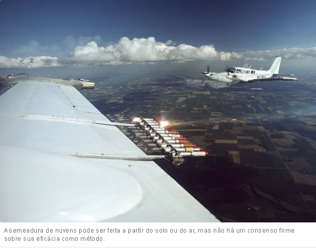 Mudança climática semeando
