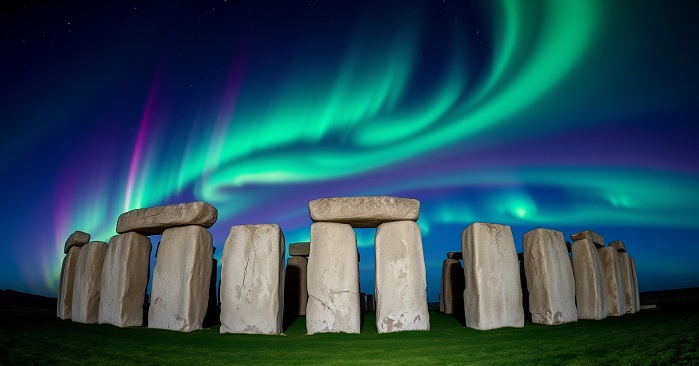 O Espetáculo da Aurora Boreal em Stonehenge: O Que Você Precisa Saber