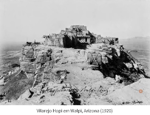 Tribo Hopi vilarejo 1920