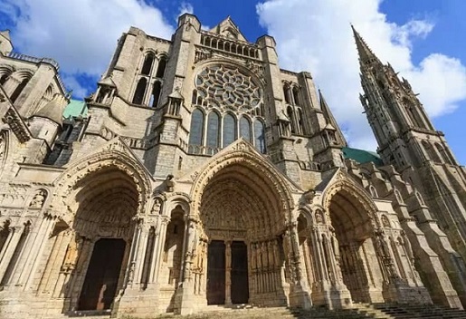 Geometria sagrada catedral pedra