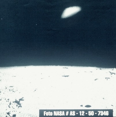 Misterios da lua foto ovni nasa