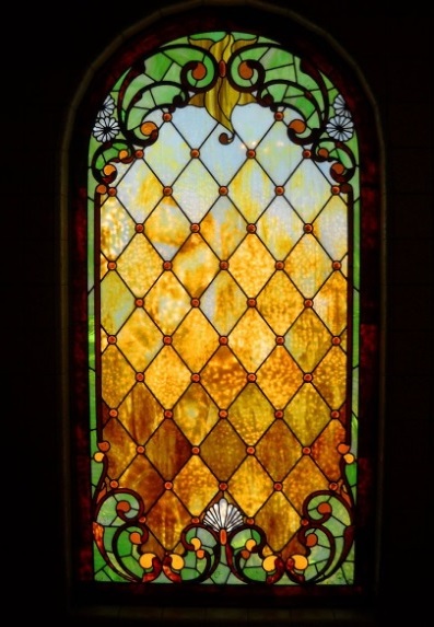 Mansão Winchester vitral