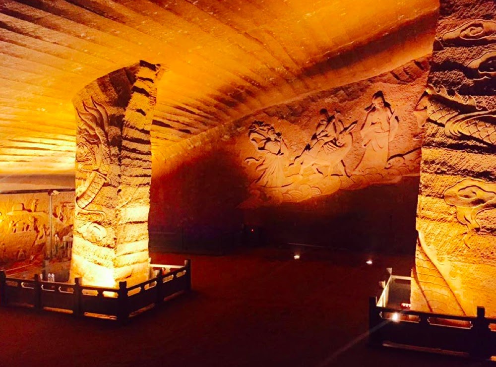 Cavernas china desenhos