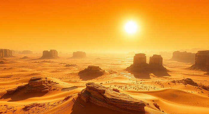 Explore o Deserto de Lut: Um Paraíso Escaldante no Irã
