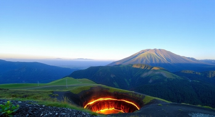 Monte Wingen: O Fogo Eterno Queima há 600 Anos