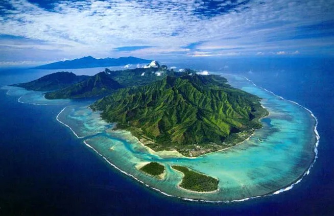 Ilha moreea vista