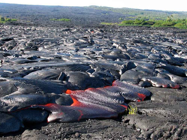 Kilauena lava