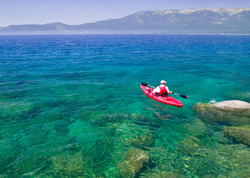 Lago Tahoe barco
