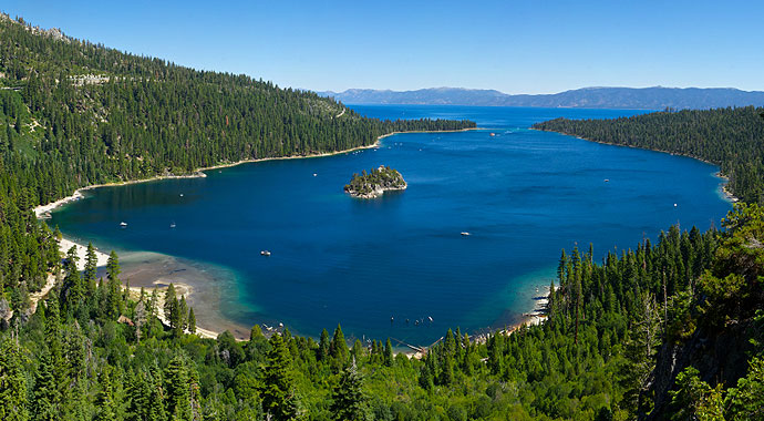Lago Tahoe central