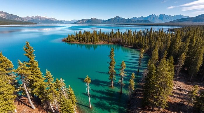 Lago Kaindy: A Floresta Submersa Que Parece de Outro Mundo