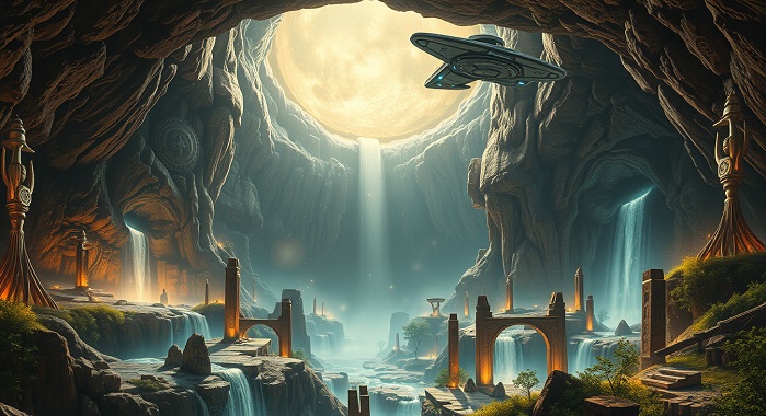 Agartha, OVNIs e Civilizações Avançadas: O Fascinante Mundo da Terra Oca