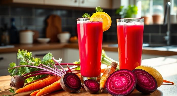 Os Segredos do Suco de Cenoura com Beterraba: Benefícios e Contraindicações