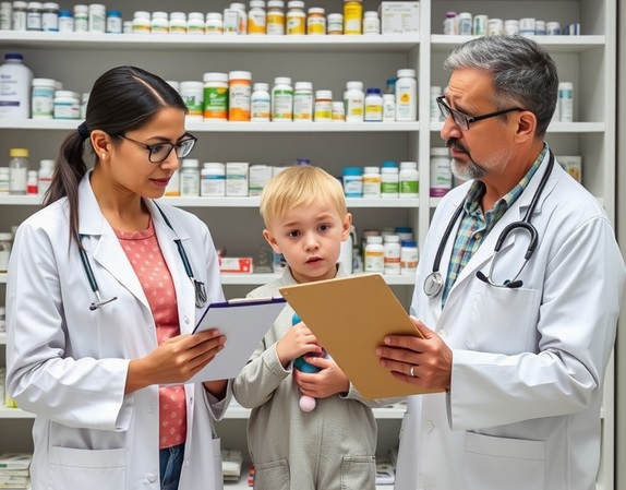 Excesso de Medicamentos crianças