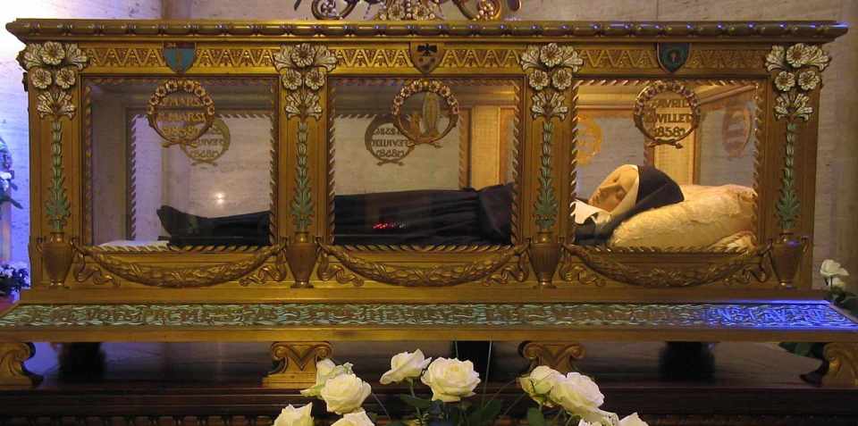 Santa bernadete vidro