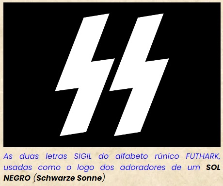 Nazismo e Ocultismo alfabeto runico