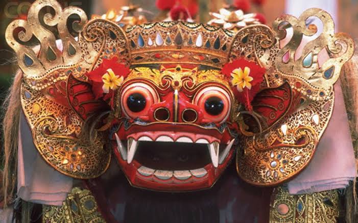 Mascara barong dragao
