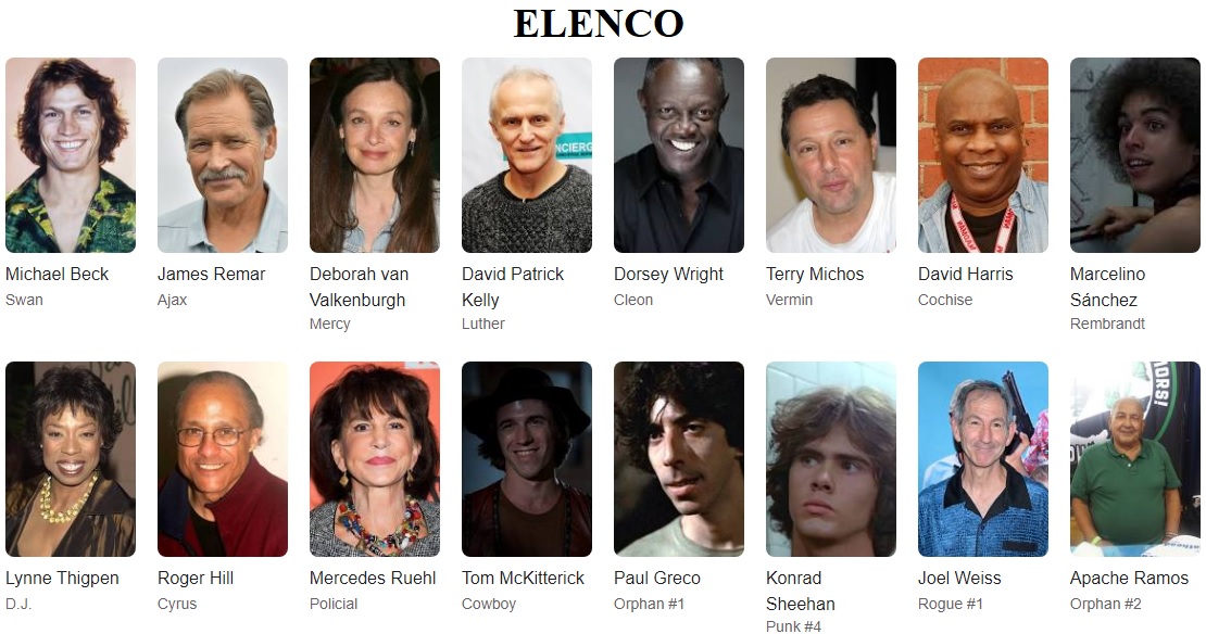 The warriors elenco