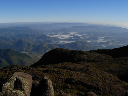 aurelio vista cume pico dos Martins