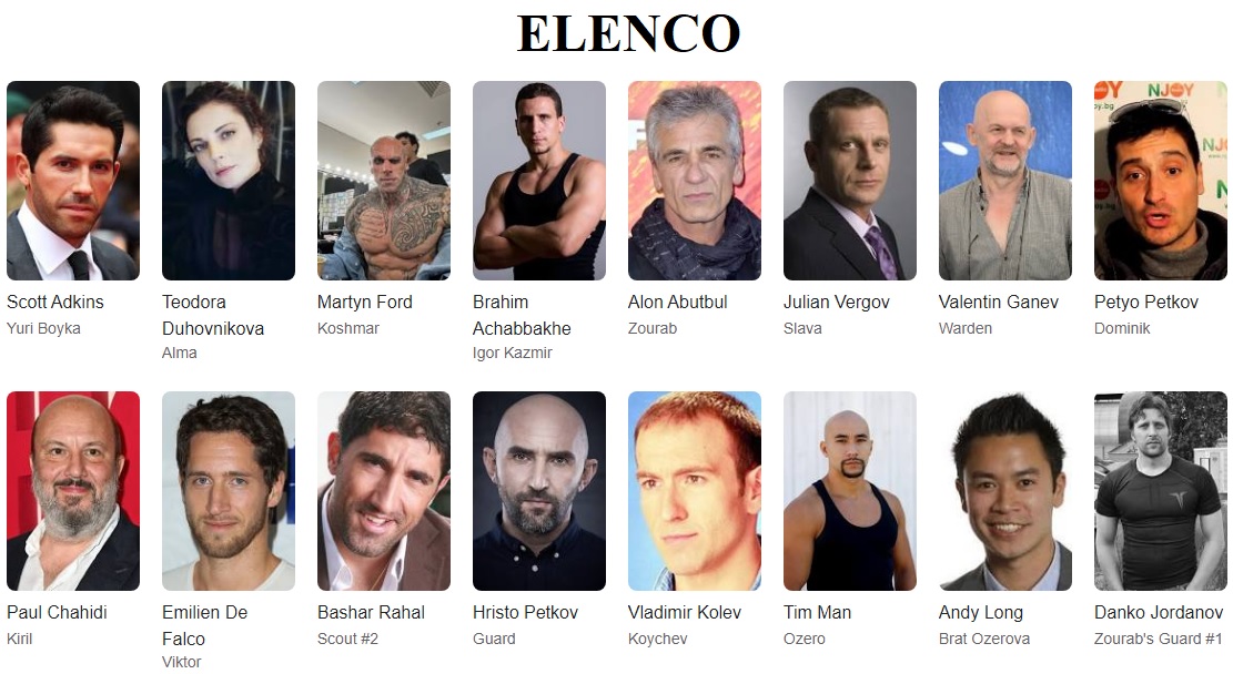 Boika o imbativel elenco
