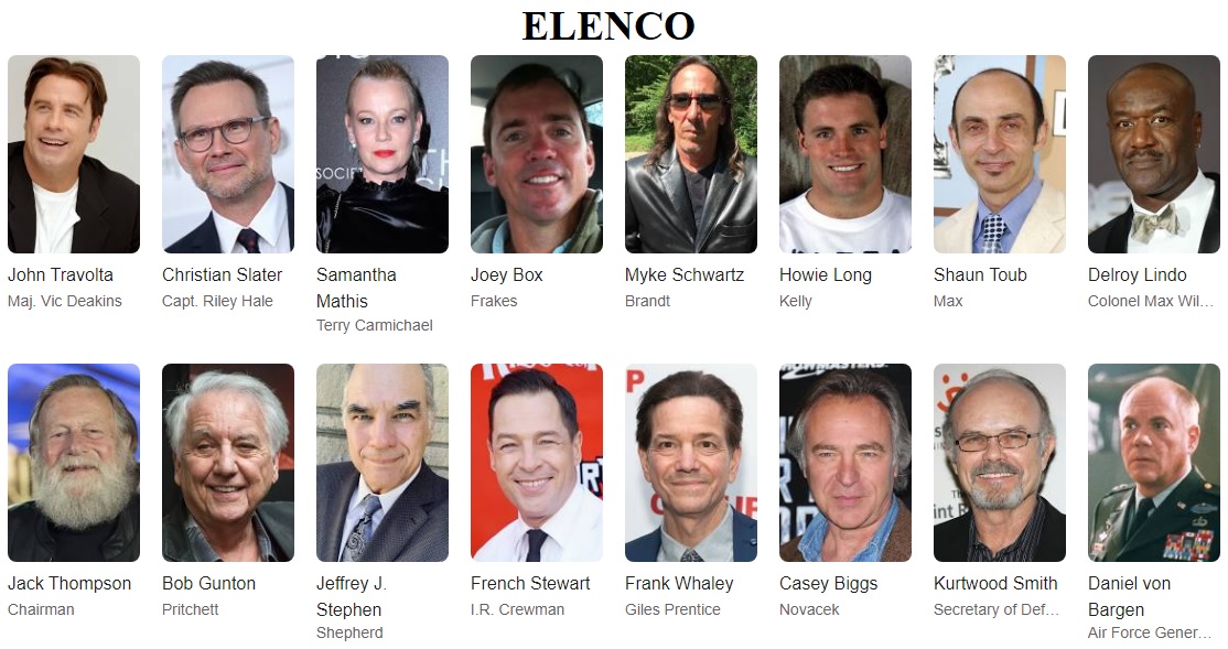 A ultima ameaca elenco