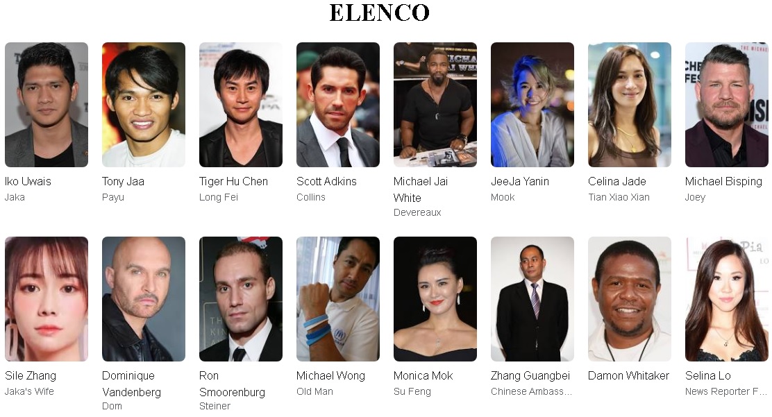 Tripla ameaça elenco