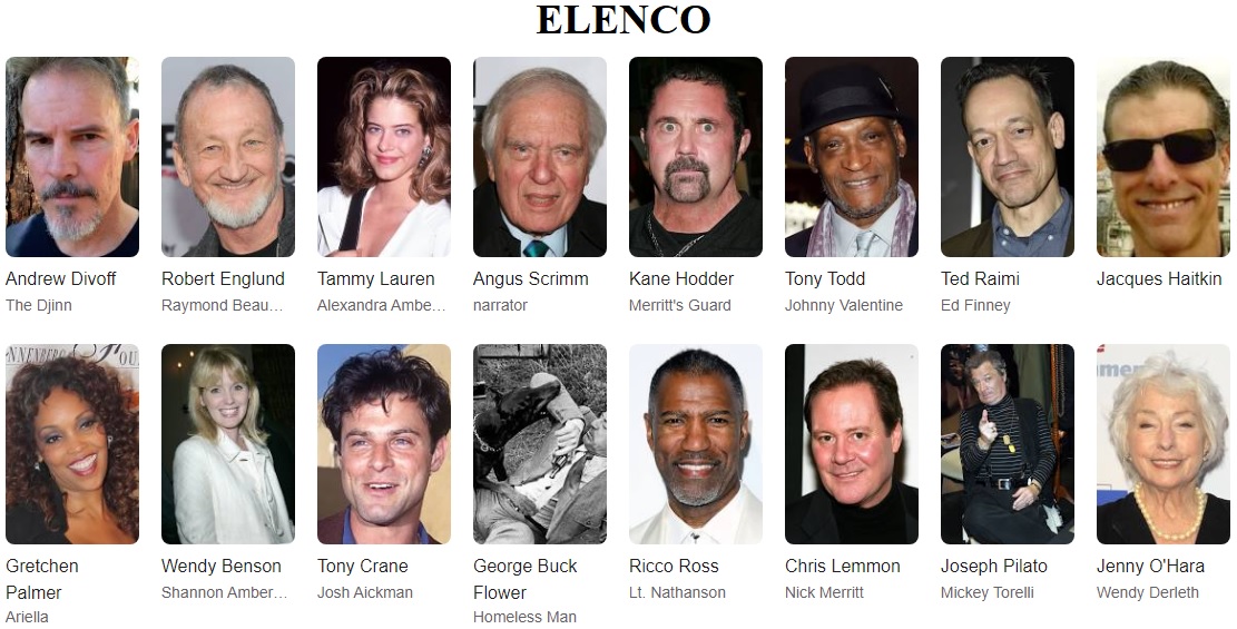 Mestre dos desejos elenco