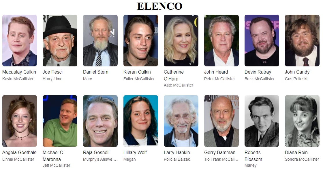 Esqueceram de mim elenco