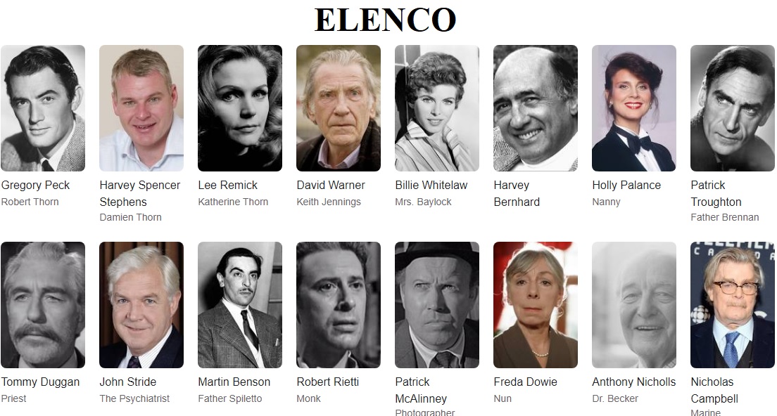 A Profecia elenco