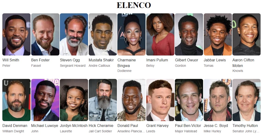 Emancipação elenco