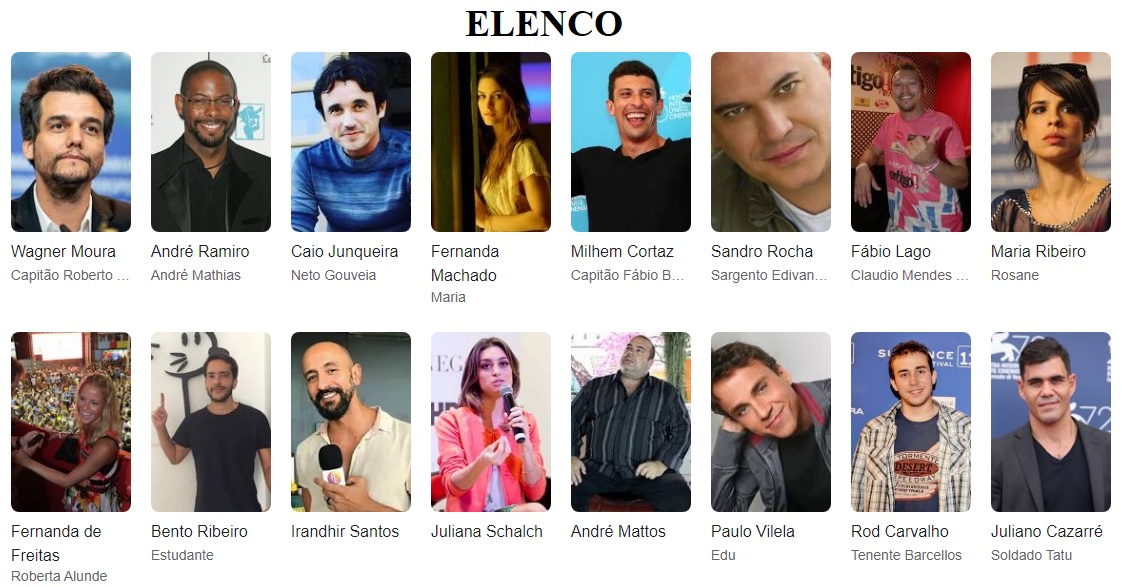 Tropa de Elite elenco