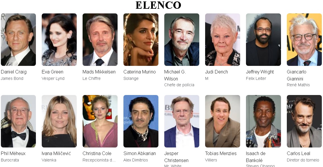 Casino Royale elenco