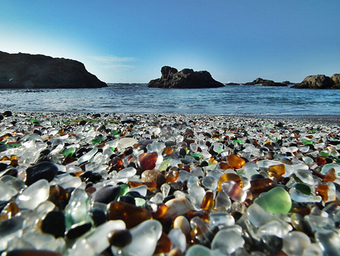 lugestranho 3 praia vidro