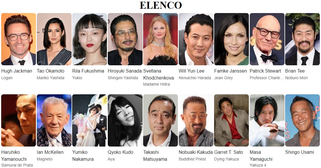 Wolverine Imortal elenco