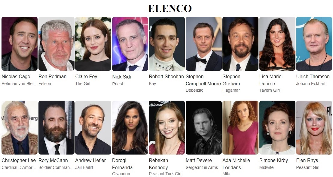 Caça as Bruxas elenco