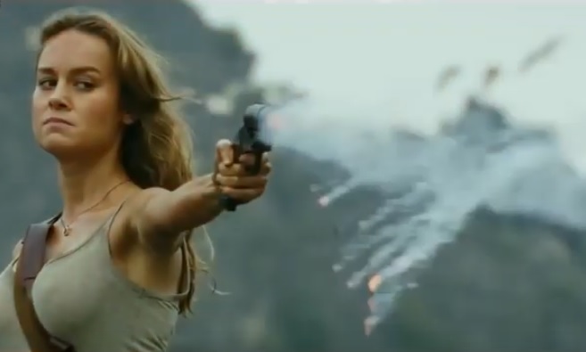 Kong a ilha da caveira cena 1
